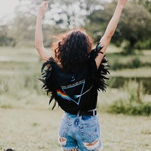 LF Furst of a Kind distress denim shorts Vintage